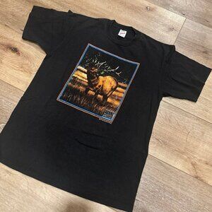 Vintage Nice Man Merchandising Field Marsh & Wood Elk Shirt